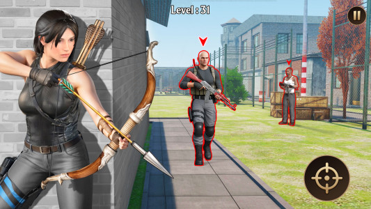 اسکرین شات 3 بازی Archer Assassin Shooting Game