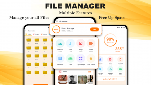 اسکرین شات برنامه File Manager Explorer: Fast 1
