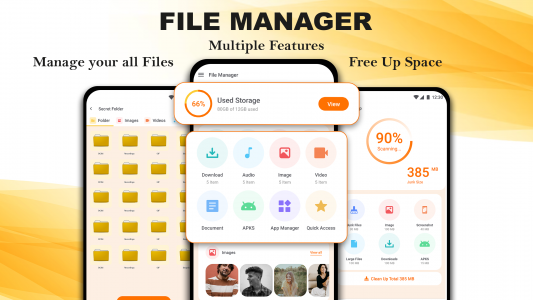 اسکرین شات برنامه File Manager Explorer : Fast 1