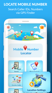اسکرین شات برنامه Mobile Number Locator: Phone Caller Location Track 7