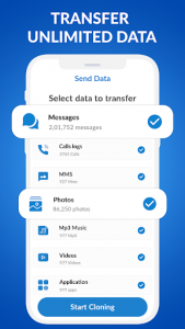 اسکرین شات برنامه Smart Data Transfer: Clone, Copy & Backup Phone 5