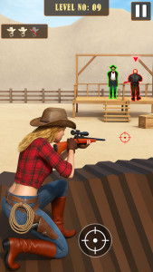 اسکرین شات 1 بازی Wild West: Sniper Gun Games