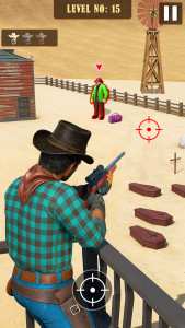 اسکرین شات 2 بازی Wild West: Sniper Gun Games