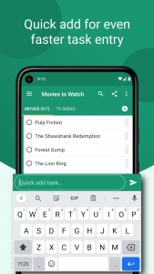 اسکرین شات 3 برنامه Tasks: To Do List & Reminders