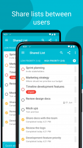 اسکرین شات برنامه Tasks: to do list & planner 2