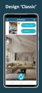 اسکرین شات برنامه AI Redesign - Home Design 8