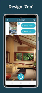 اسکرین شات برنامه AI Redesign - Home Design 6