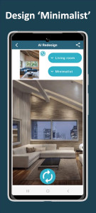 اسکرین شات 3 برنامه AI Redesign - Home Design