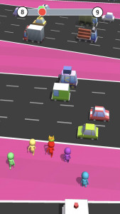 اسکرین شات بازی Road Race 3D 1