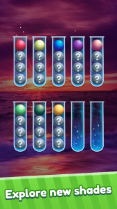 اسکرین شات 3 بازی Ball Sort Puzzle Color Sort