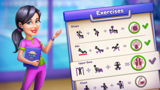 اسکرین شات بازی My Gym: Fitness Studio Manager 3