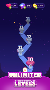 اسکرین شات 7 بازی Nut Sort Blast: Color Puzzle