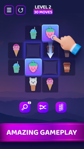 اسکرین شات 1 بازی Sliding Match Puzzle Game