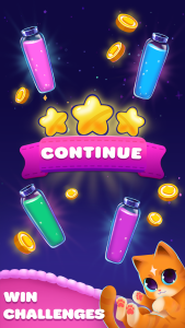 اسکرین شات 7 بازی Color Sort Water Purrfect Puzz