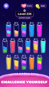 اسکرین شات 2 بازی Color Sort Water Purrfect Puzz