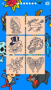 اسکرین شات 4 برنامه Tattoo Coloring Book