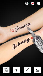 اسکرین شات 3 برنامه Tattoo Maker