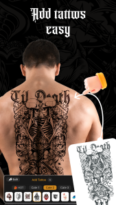 اسکرین شات 4 برنامه Tattoo Maker - Tattoo Design