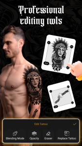 اسکرین شات 5 برنامه Tattoo Maker - Tattoo Design