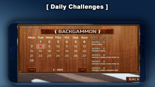 اسکرین شات بازی US Backgammon Games : 18 4