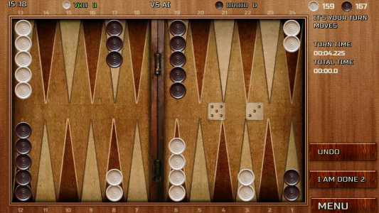اسکرین شات 2 بازی Backgammon 18 Games