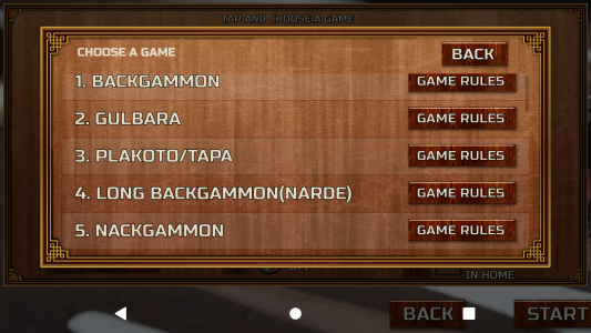 اسکرین شات بازی Backgammon Games – Play All 1