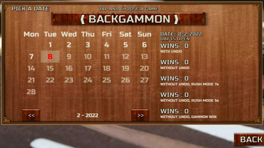 اسکرین شات بازی Backgammon Games – Play All 6