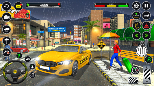 اسکرین شات بازی US Taxi Car Parking Simulator 1