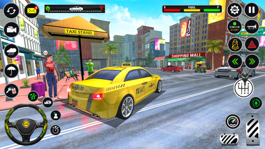 اسکرین شات بازی US Taxi Car Parking Simulator 4