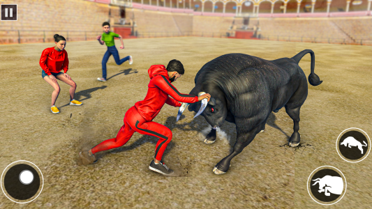 اسکرین شات 2 بازی Bull Fighting Game: Bull Games