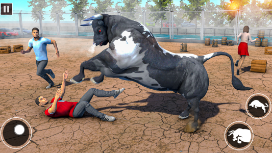 اسکرین شات 4 بازی Bull Fighting Game: Bull Games