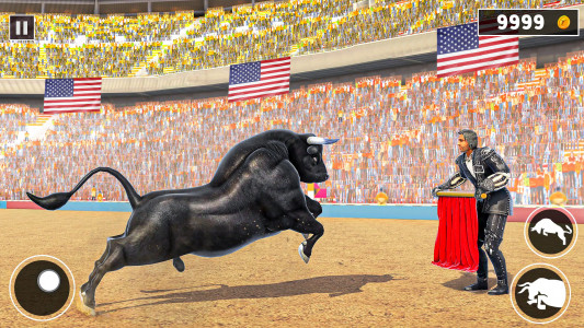 اسکرین شات 1 بازی Bull Fighting Game: Bull Games