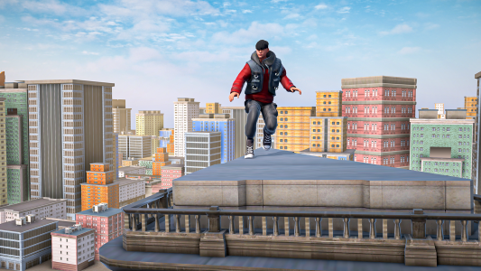 اسکرین شات 3 بازی Go Up Go Down: Parkour Rooftop