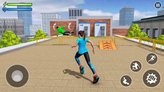اسکرین شات بازی Go Up Go Down: Parkour Rooftop 4