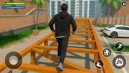 اسکرین شات 3 بازی Go Up Go Down: Parkour Rooftop