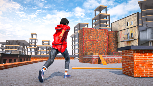 اسکرین شات 1 بازی Go Up Go Down: Parkour Rooftop