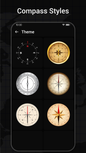اسکرین شات 2 برنامه Compass App: Direction Compass