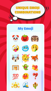 اسکرین شات 3 برنامه Emoji Maker - DIY Emoji Merge