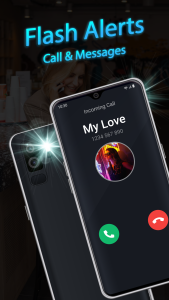 اسکرین شات 1 برنامه Flash Alert - LED Flashlight