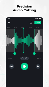 اسکرین شات 2 برنامه Ringtone Maker, MP3 Cutter