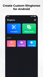 اسکرین شات 1 برنامه Ringtone Maker, MP3 Cutter