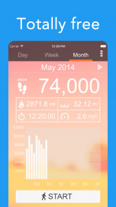 اسکرین شات برنامه Pedometer - Step Counter App 2