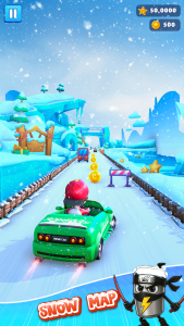 اسکرین شات 1 بازی Mini Car Runner - Meme Games