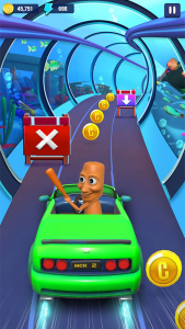 اسکرین شات 1 بازی Mini Car Runner - Meme Games