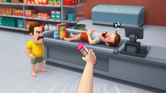 اسکرین شات 1 بازی Sleepy Dude: Toss & Wake