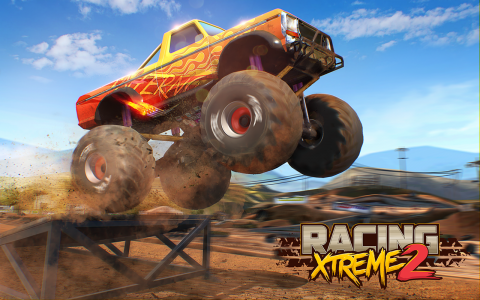 اسکرین شات بازی Racing Xtreme 2: Monster Truck 3