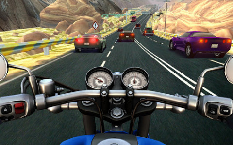 اسکرین شات بازی Bike Rider Mobile: Racing Duels & Highway Traffic 6