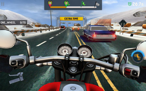 اسکرین شات بازی Bike Rider Mobile: Racing Duels & Highway Traffic 1