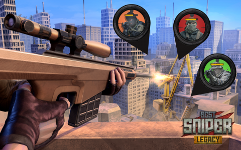 اسکرین شات بازی Real Sniper Legacy: Shooter 3D 1