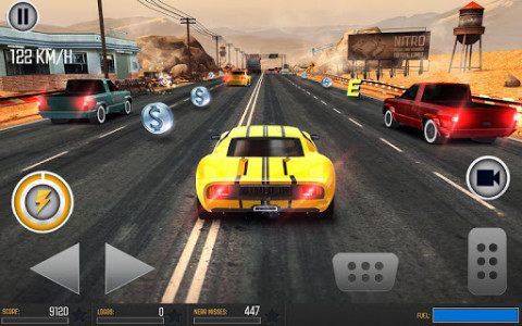 اسکرین شات بازی Road Racing: Highway Car Chase 1